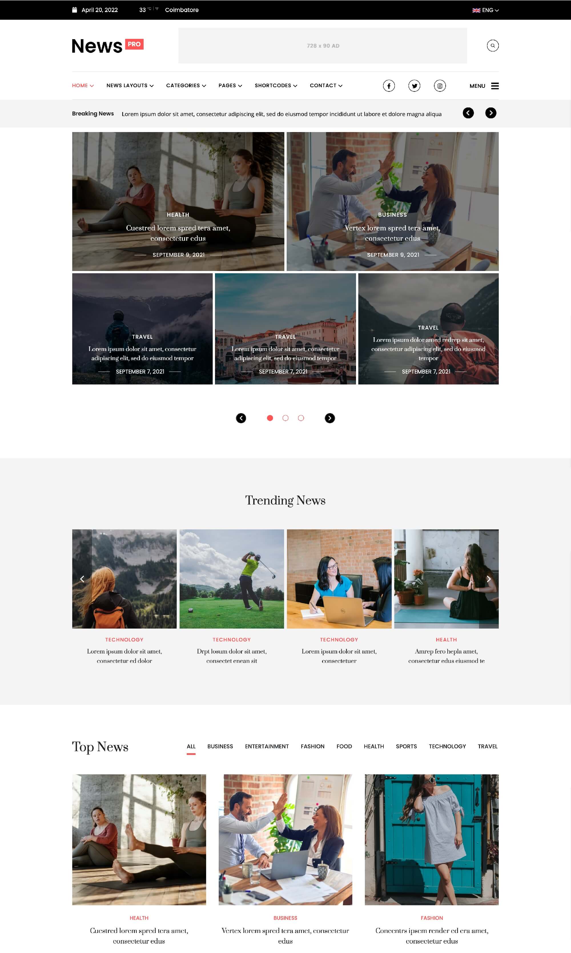 News Pro Drupal Theme