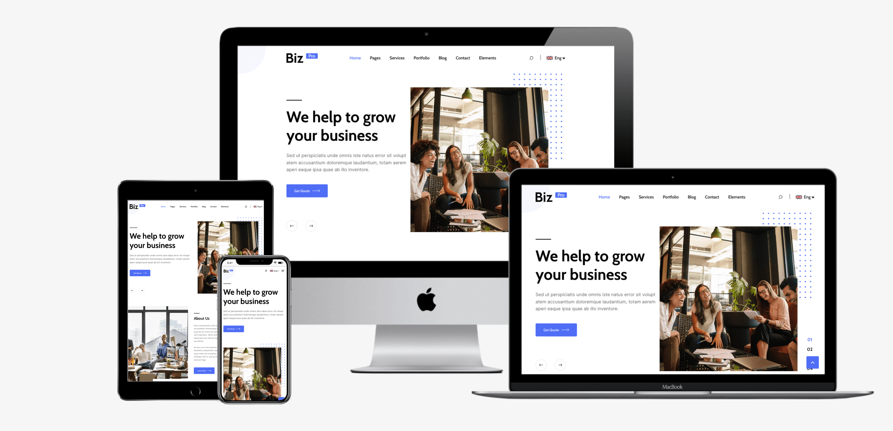 Biz Pro Drupal Theme