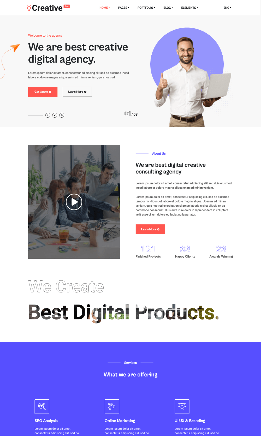 Creative Pro Drupal Theme Creative Pro Drupal Theme