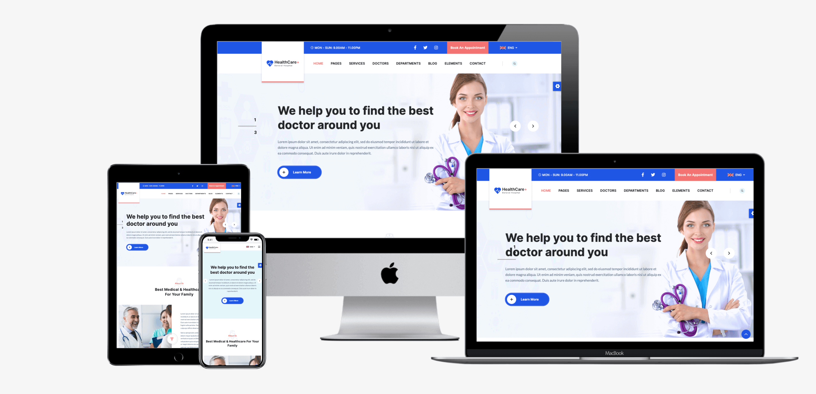 Healthcare Plus Drupal Responsive Theme