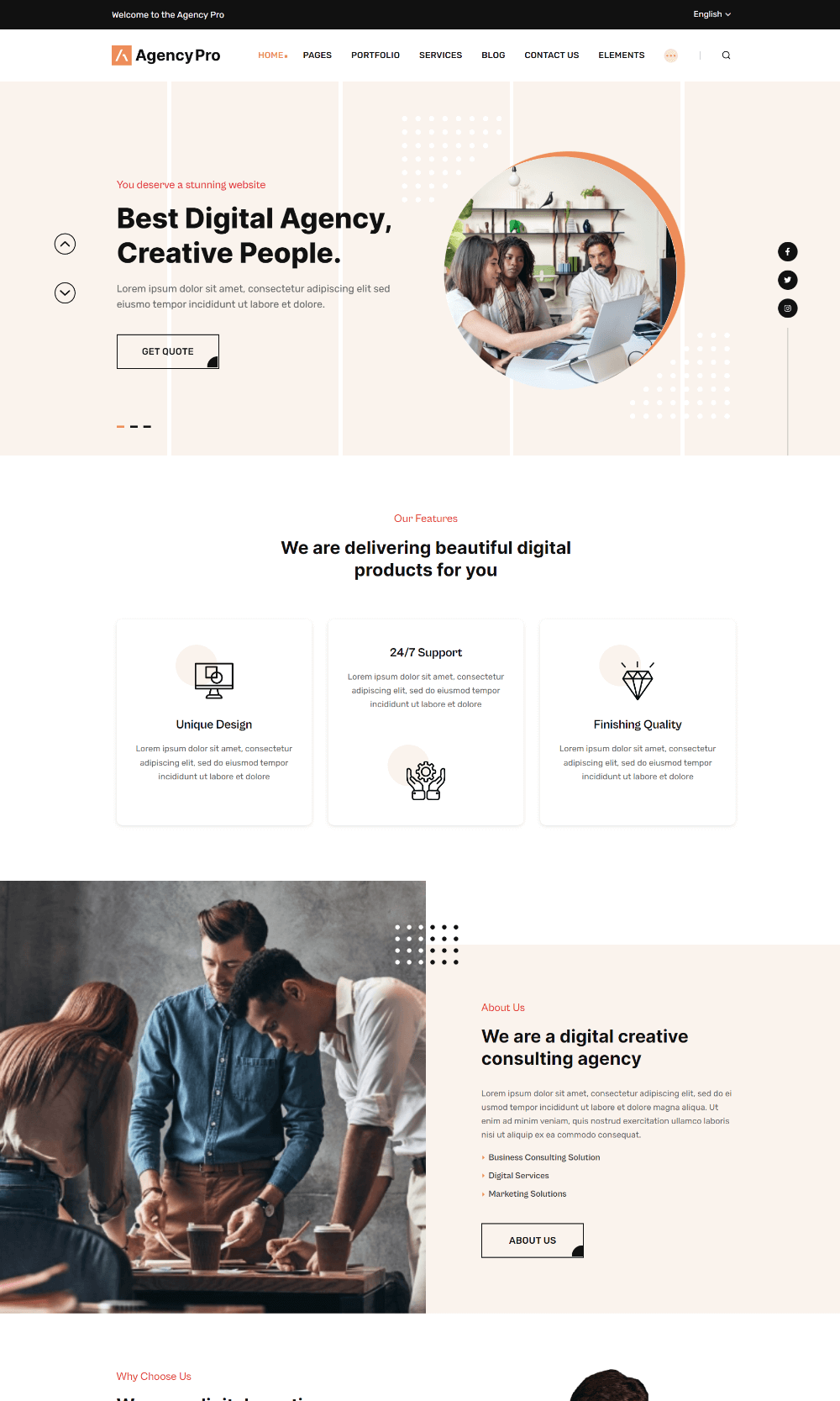 Agency Pro Drupal Multipurpose Business Theme Agency Pro Drupal Multipurpose Business Theme