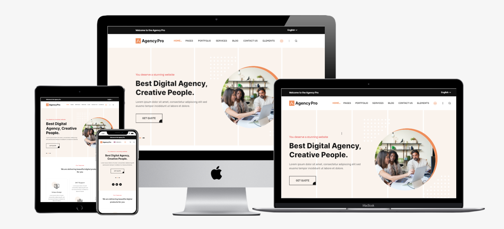 Agency Pro Responsive Drupal Theme