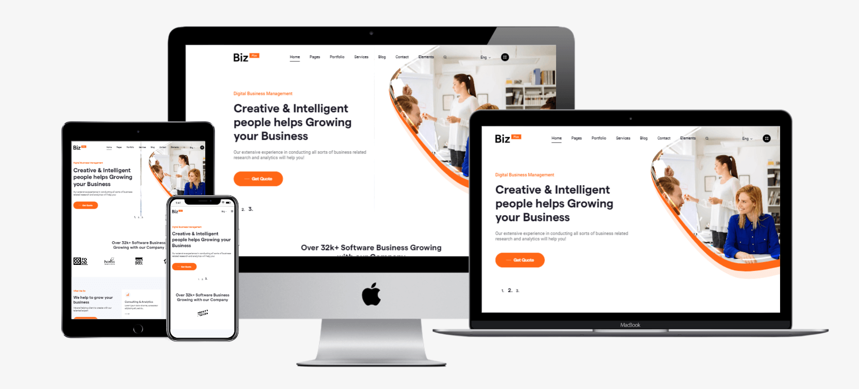 Biz Plus Responsive Drupal Theme