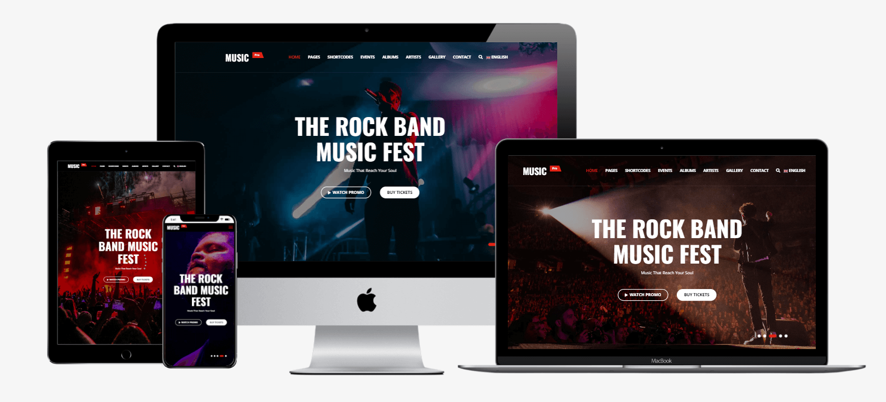 Music Pro Responsive Drupal Theme