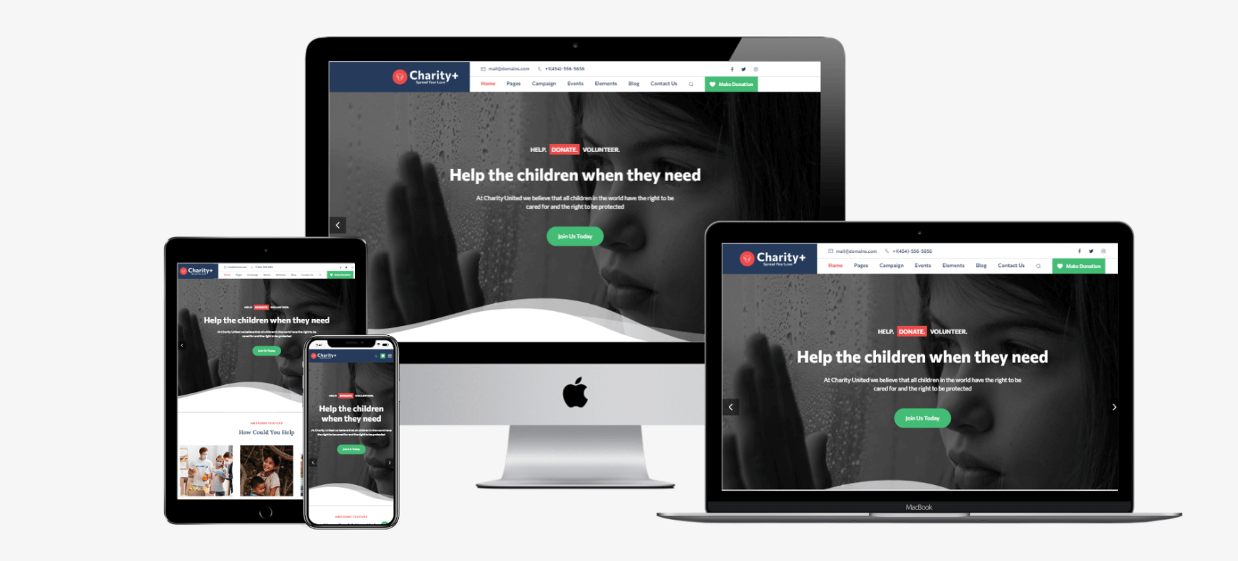 Charity Plus Responsive Drupal Theme