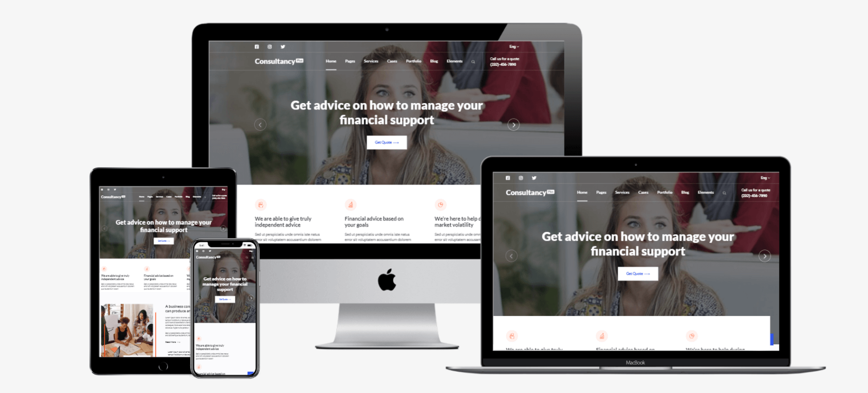 Consultancy Plus Responsive Drupal Theme