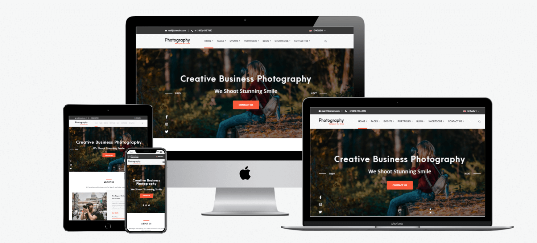 Photography Pro Responsive Drupal Theme