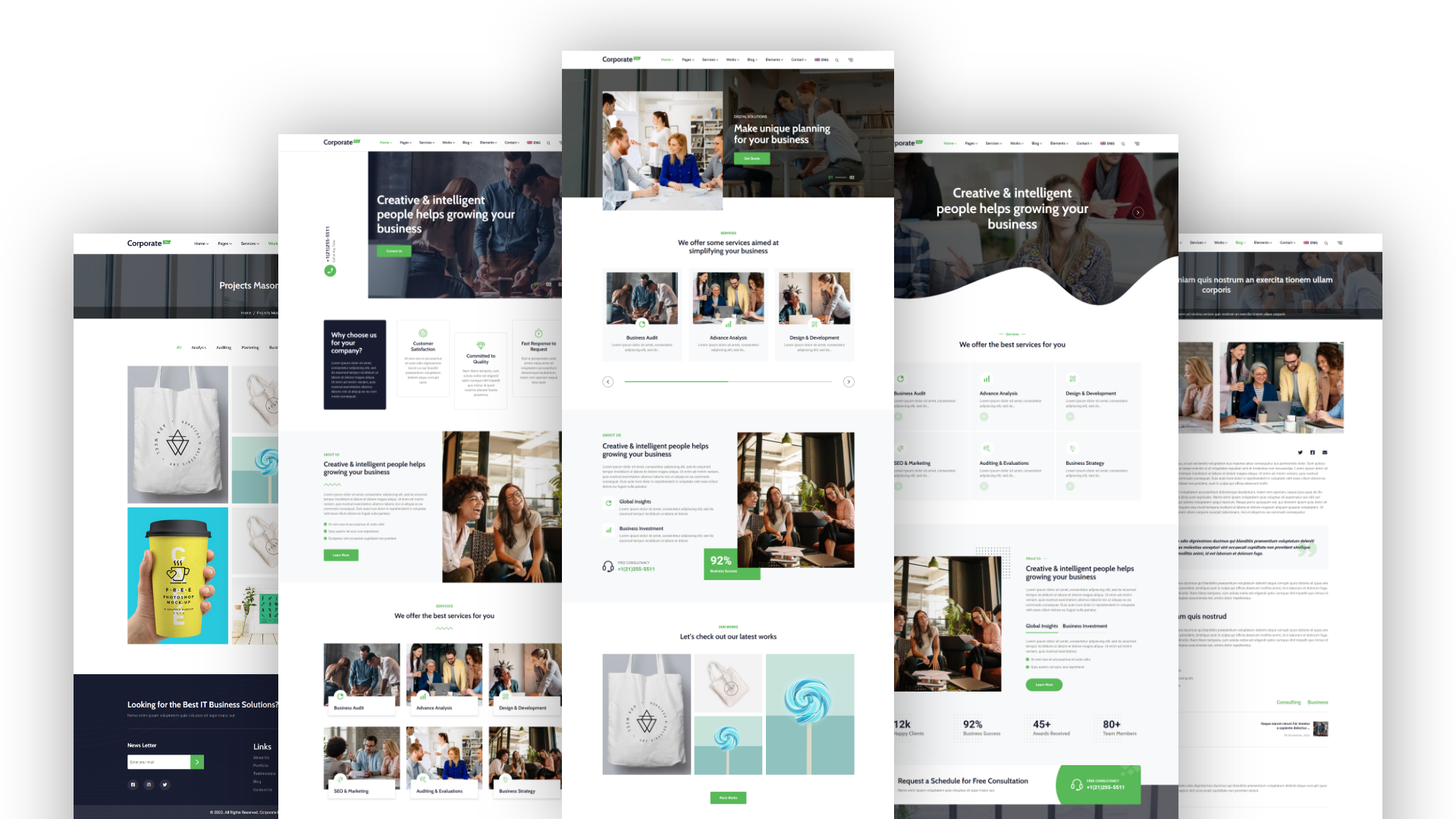 Corporate Plus Drupal 9 Theme