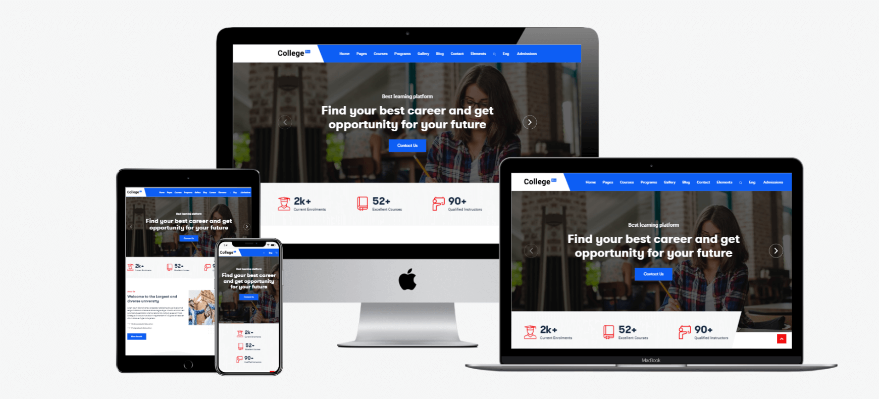 College Pro Responsive Drupal Theme