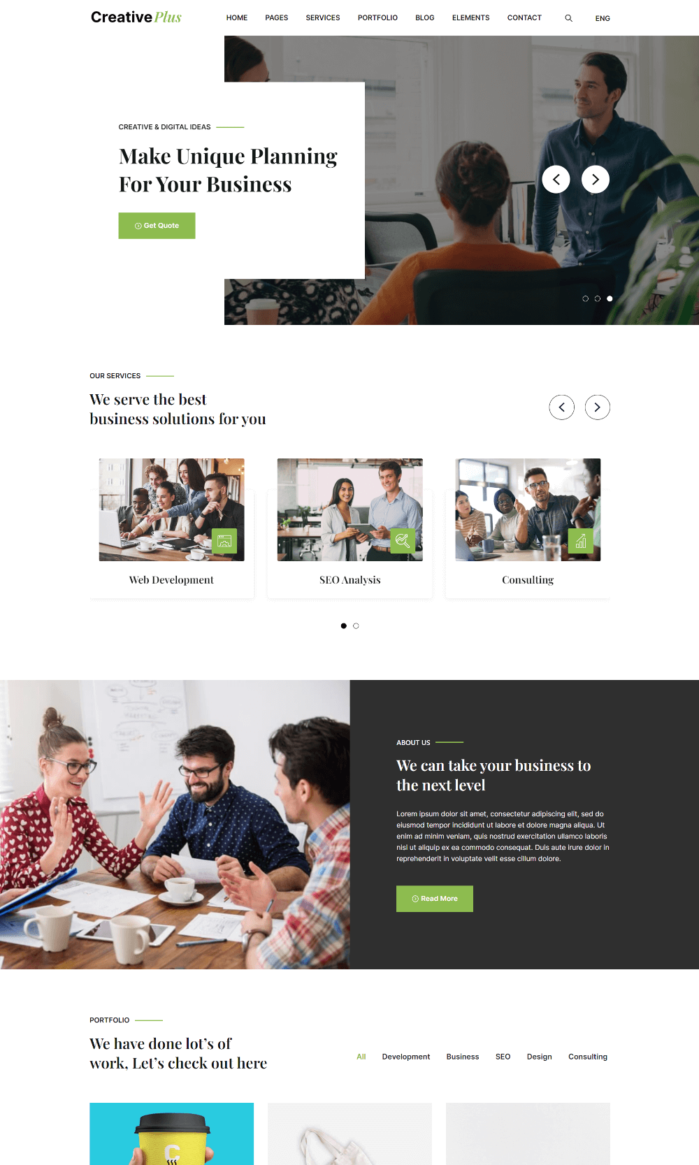 Creative Plus Drupal Theme Creative Plus Drupal Theme