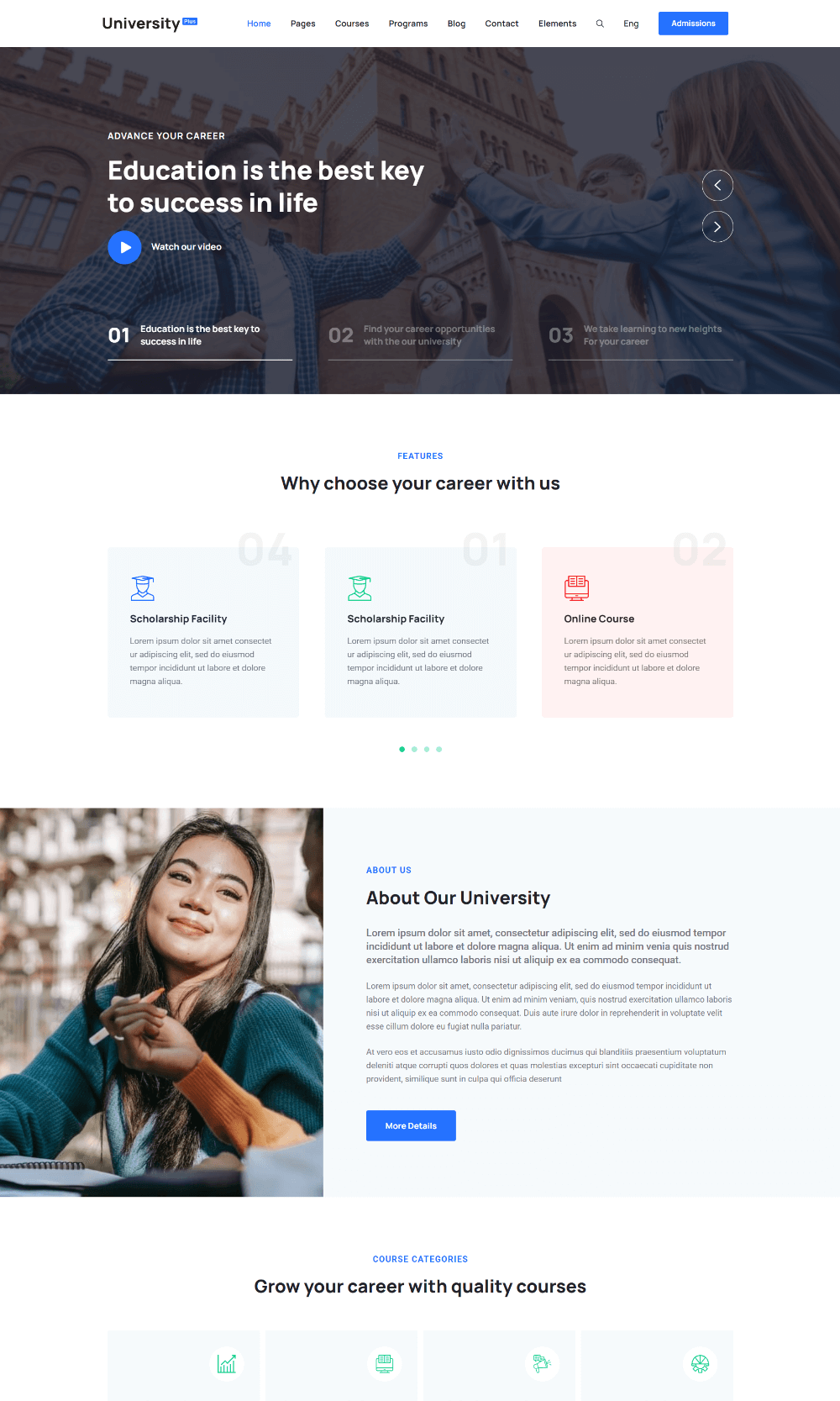 University Plus Drupal Theme University Plus Drupal Theme