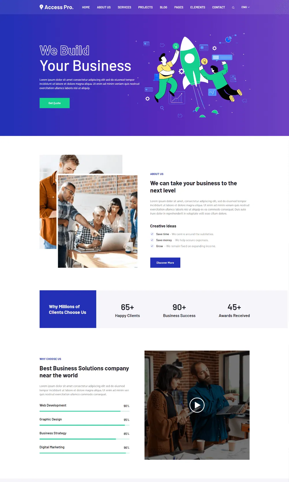 Access Pro Drupal Theme