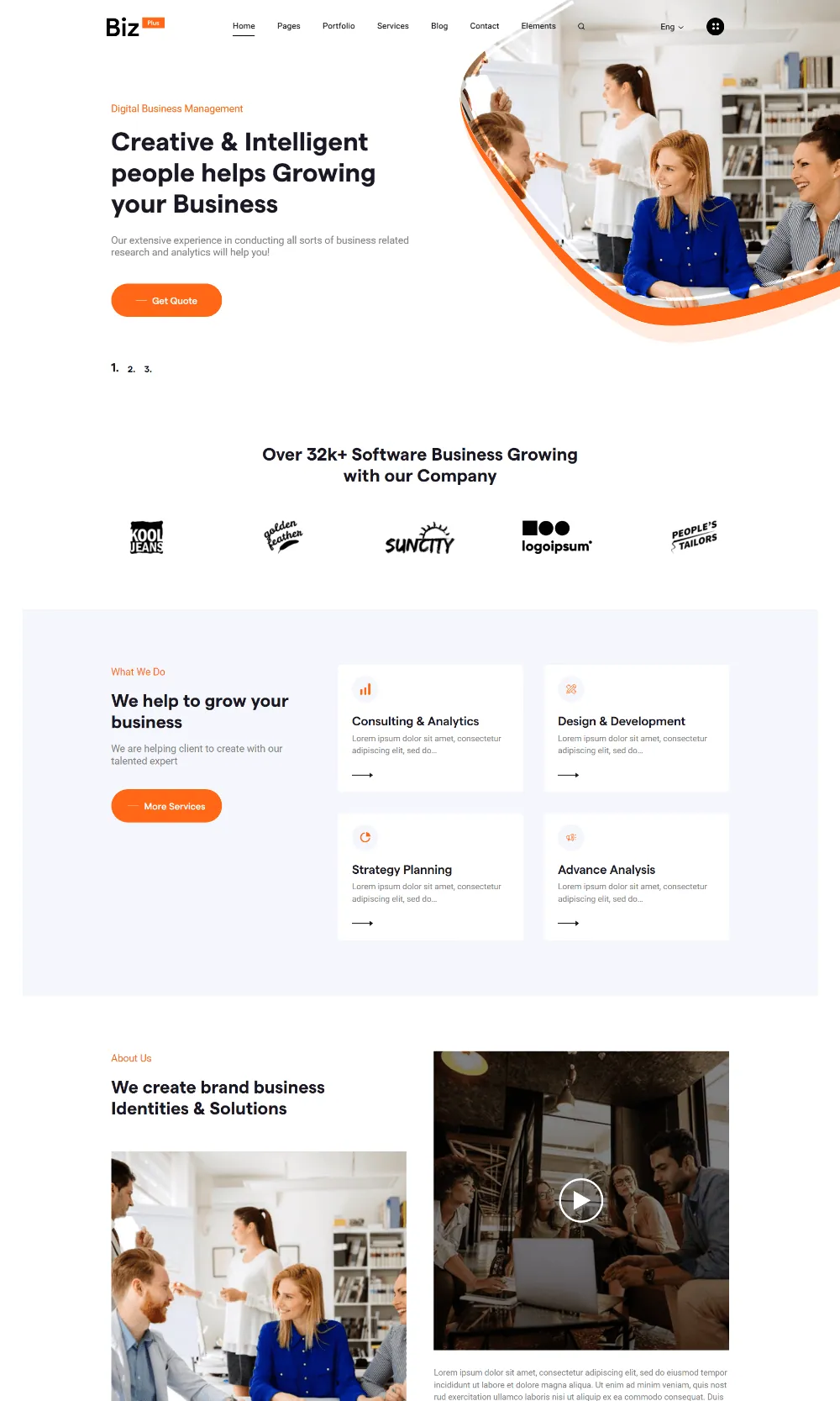 Biz Plus Drupal Theme