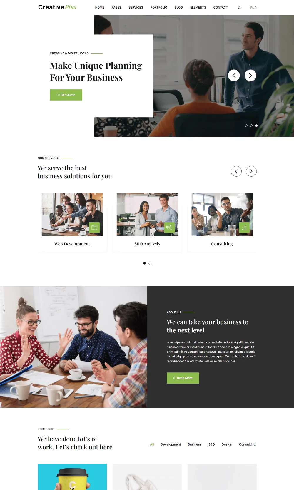 Creative Plus Drupal Theme