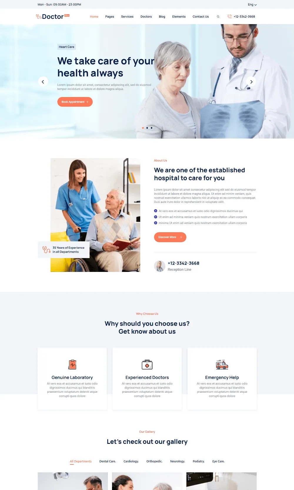 Doctor Plus Drupal Theme