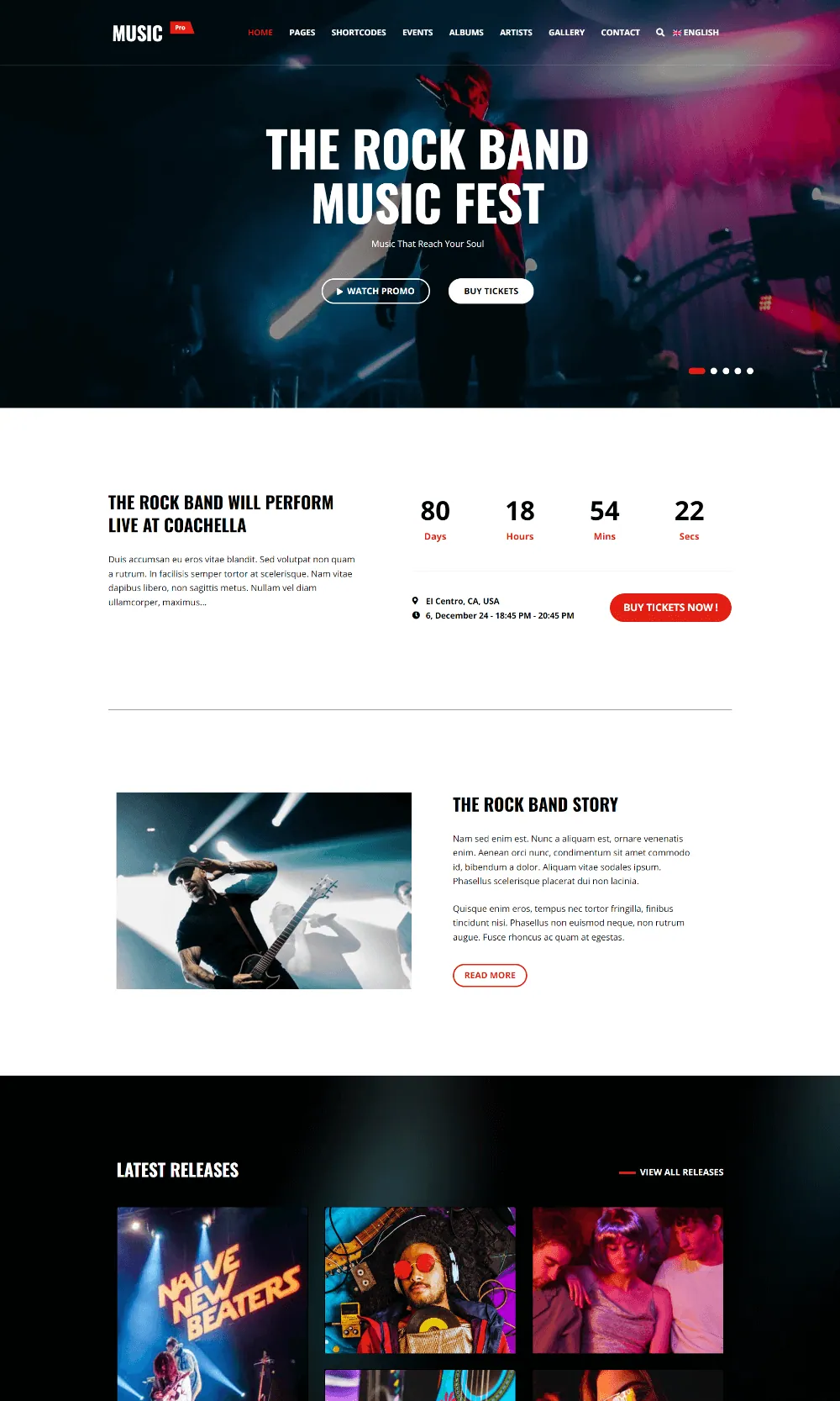 Music Pro Drupal Theme