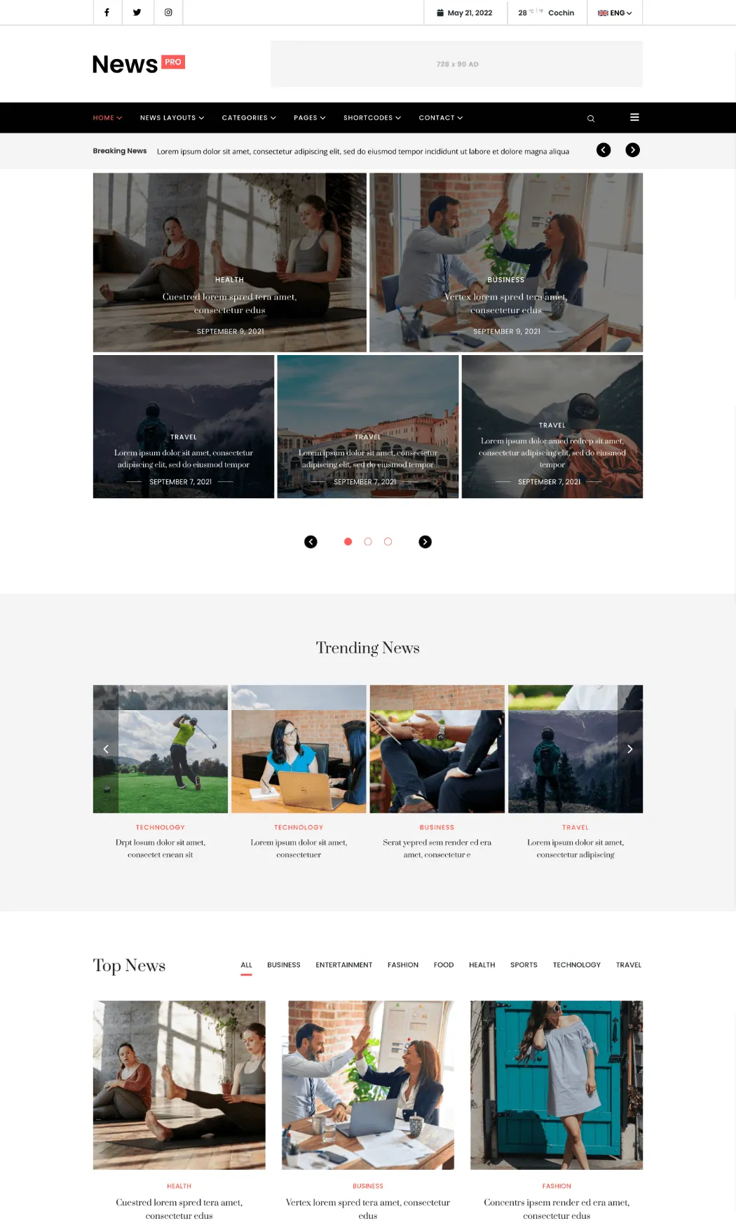 News Pro Drupal Theme