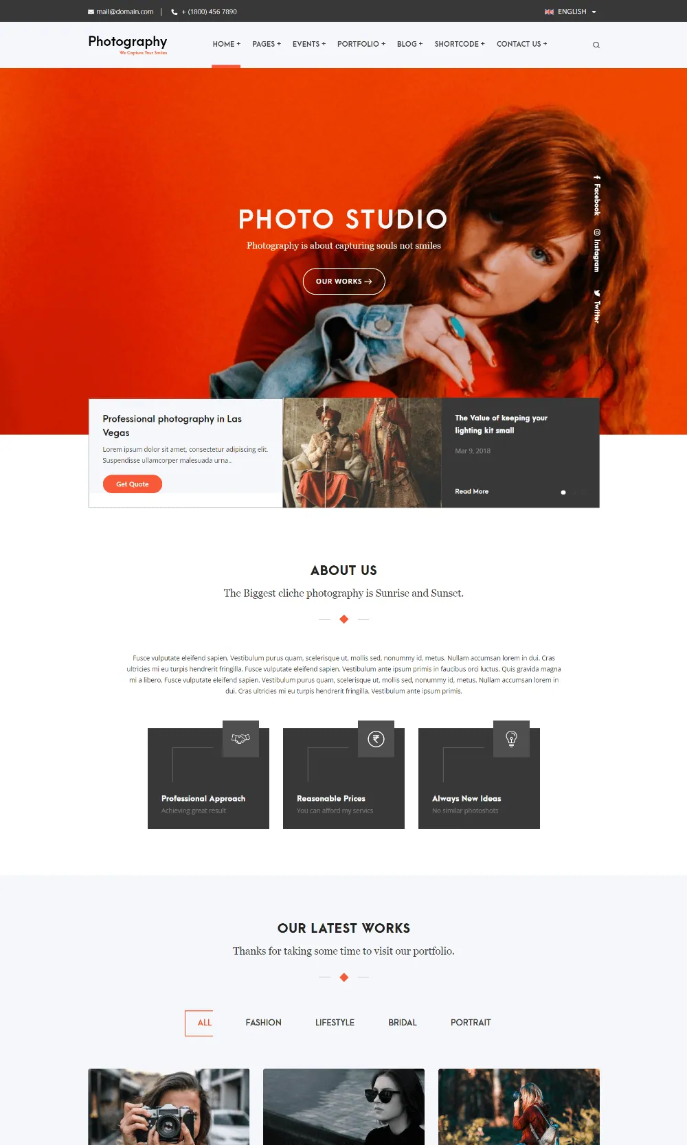 Photography Pro Drupal Theme