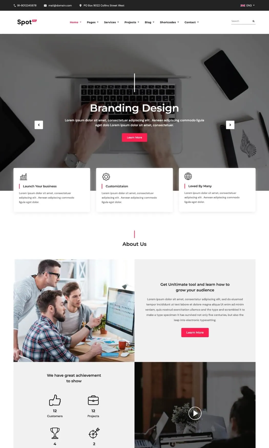 Spot Pro Drupal Theme