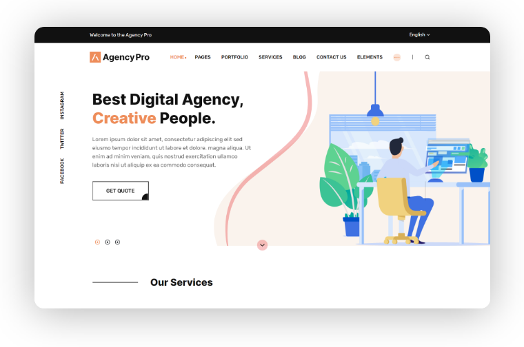 Agency Pro - Home Page 2